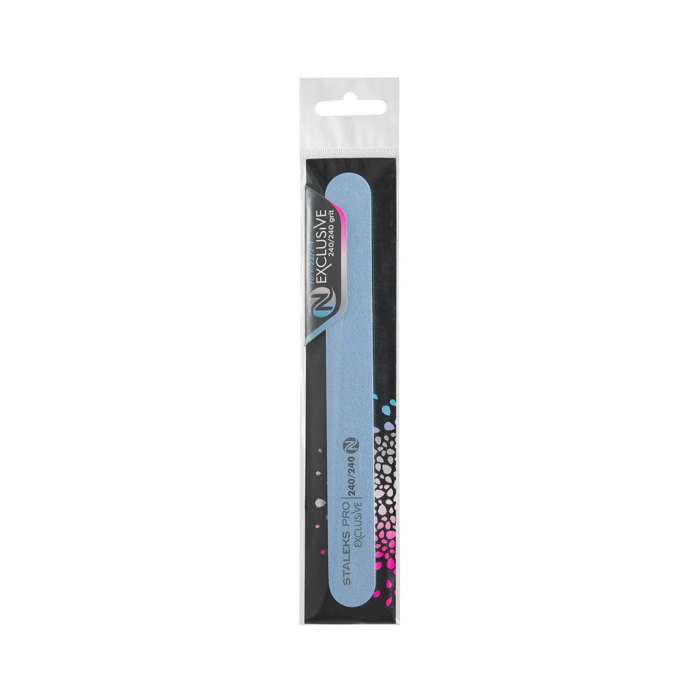 Mineral straight nail file EXCLUSIVE without foam 240/240 grit image 2