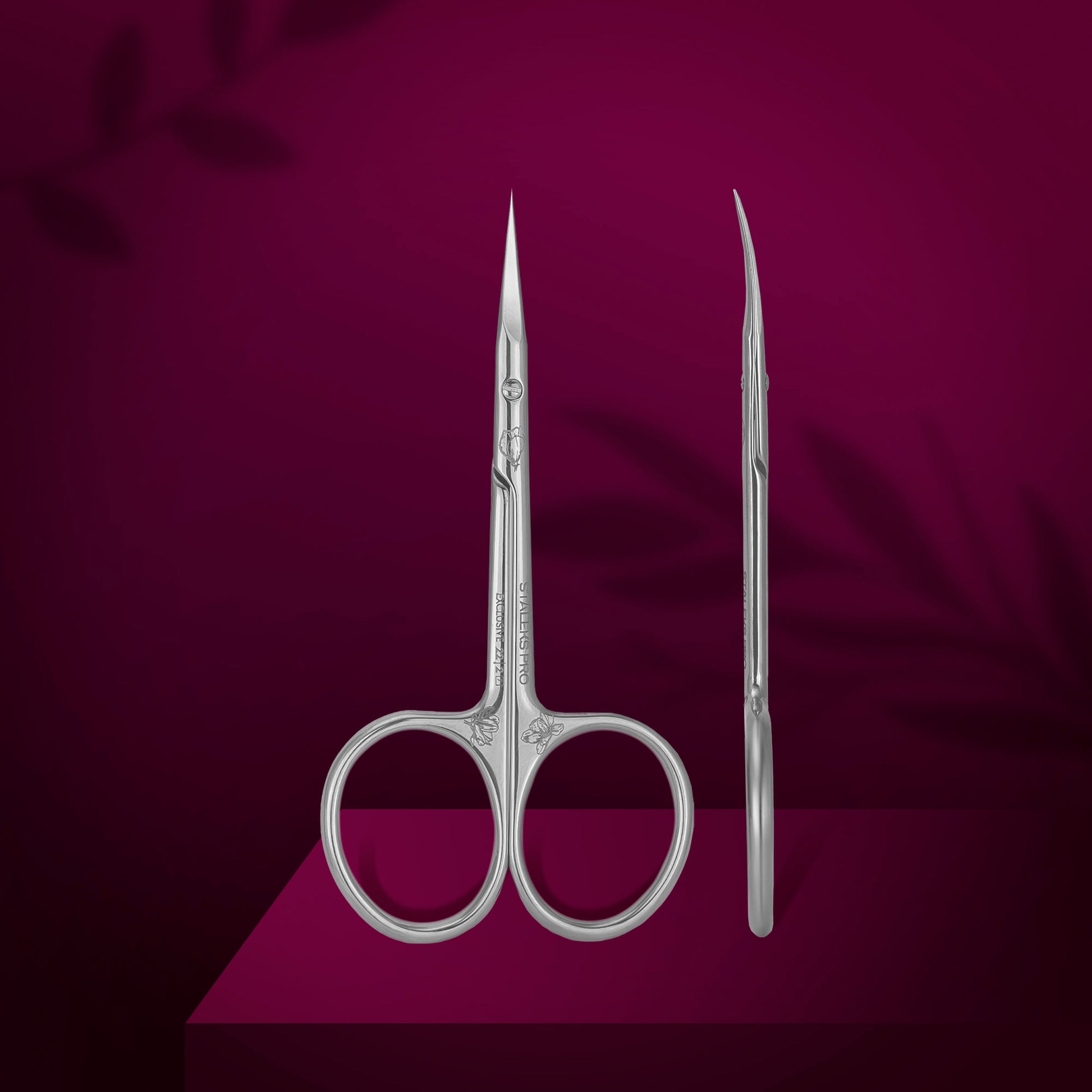 Professional cuticle scissors Staleks Pro Exclusive 22 Type 2 (Magnolia) image 0