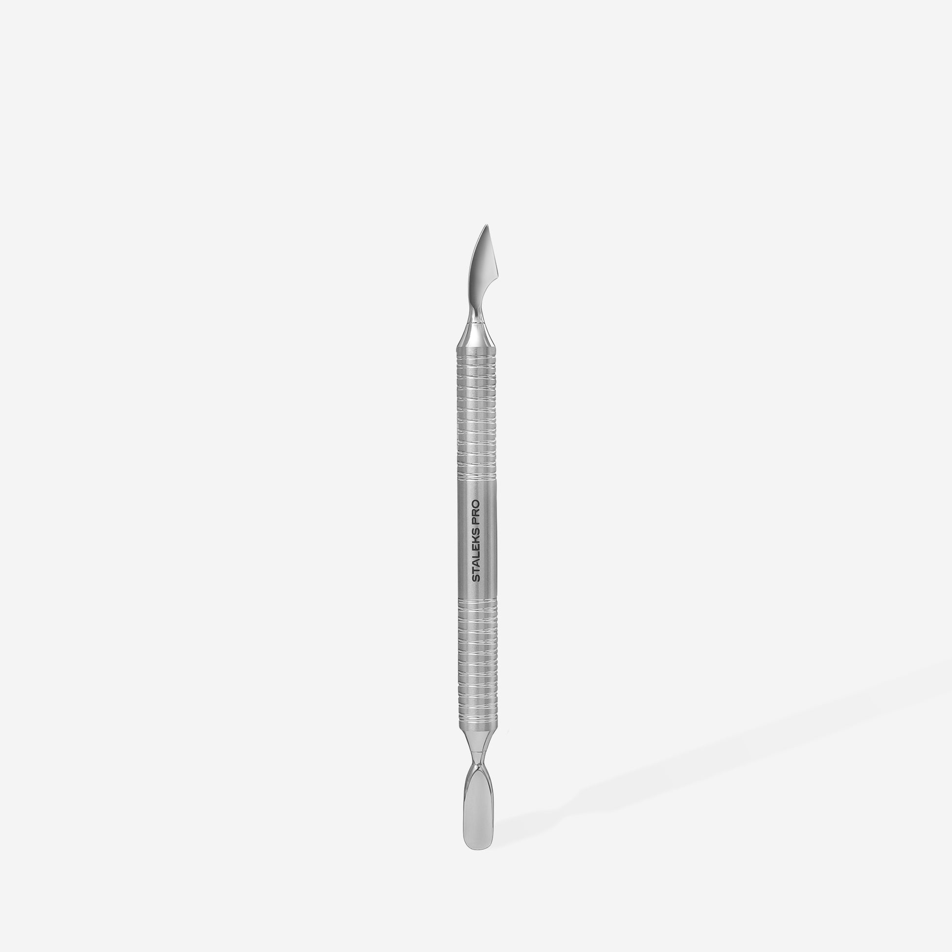Hollow manicure pusher EXPERT 100 TYPE 3 (rounded pusher + cleaner) image 1