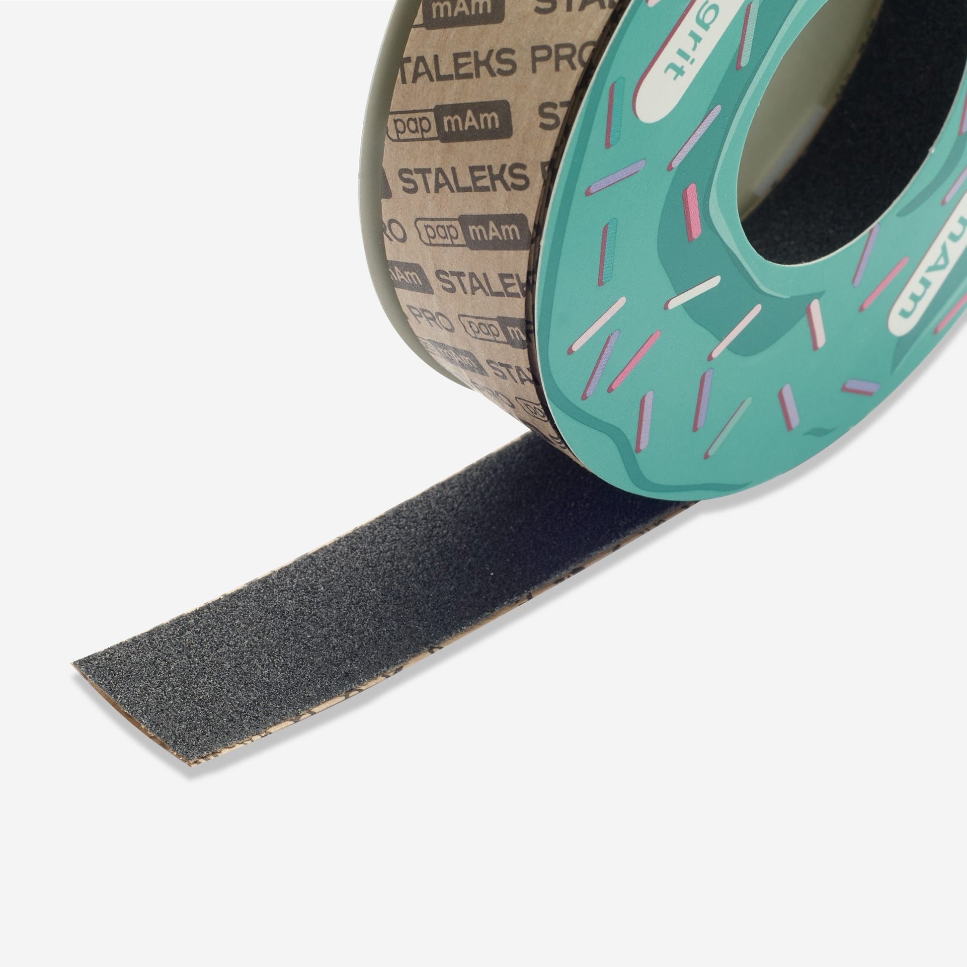 Refill roll for nail file papmAm (without plastic case) Bobbinail STALEKS PRO 100 grit  (7meters) image 2