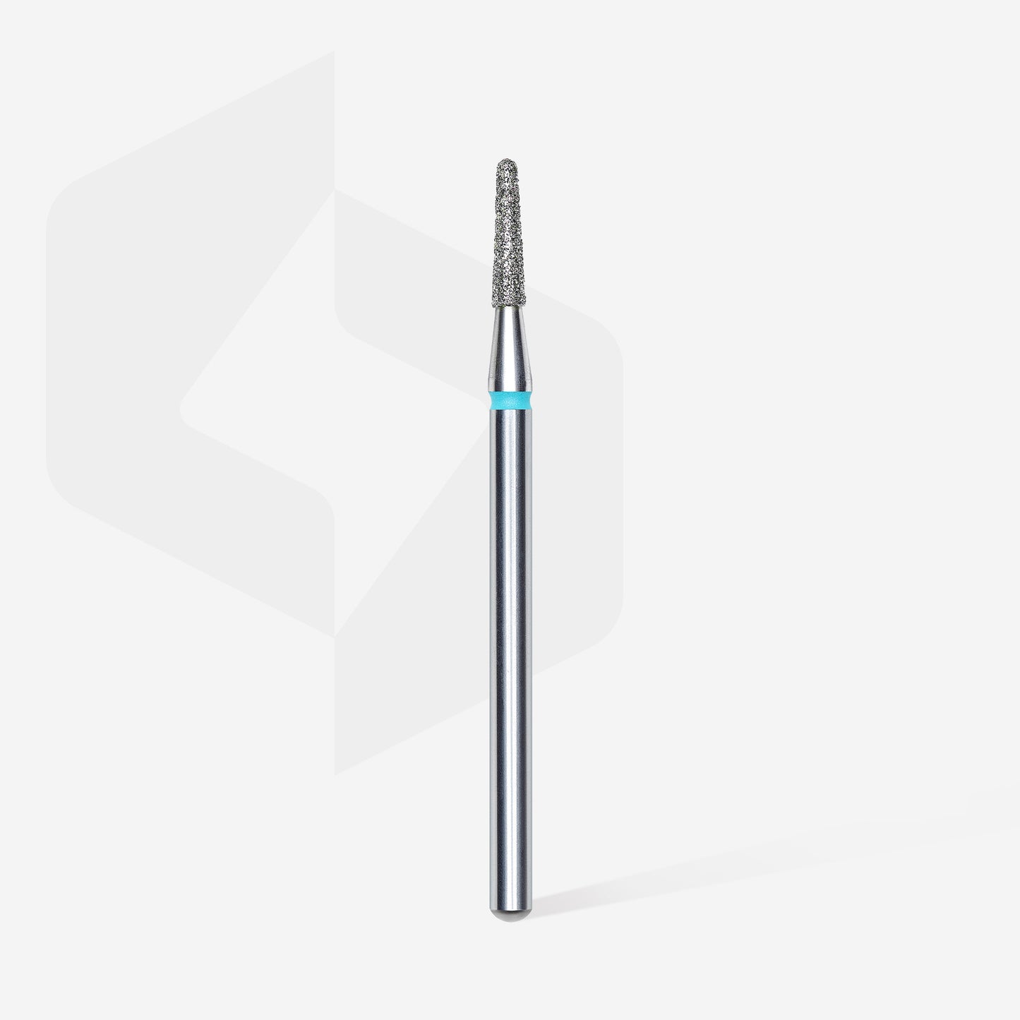 Diamond nail drill bit, "frustum", blue, head diameter 1.8 mm/ working part 8 mm (6 pcs) image 1