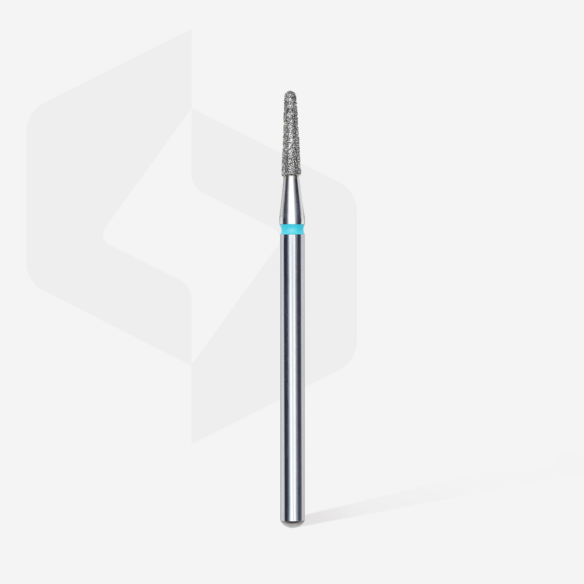 Diamond nail drill bit, "frustum", blue, head diameter 1.8 mm/ working part 8 mm (6 pcs) image 1