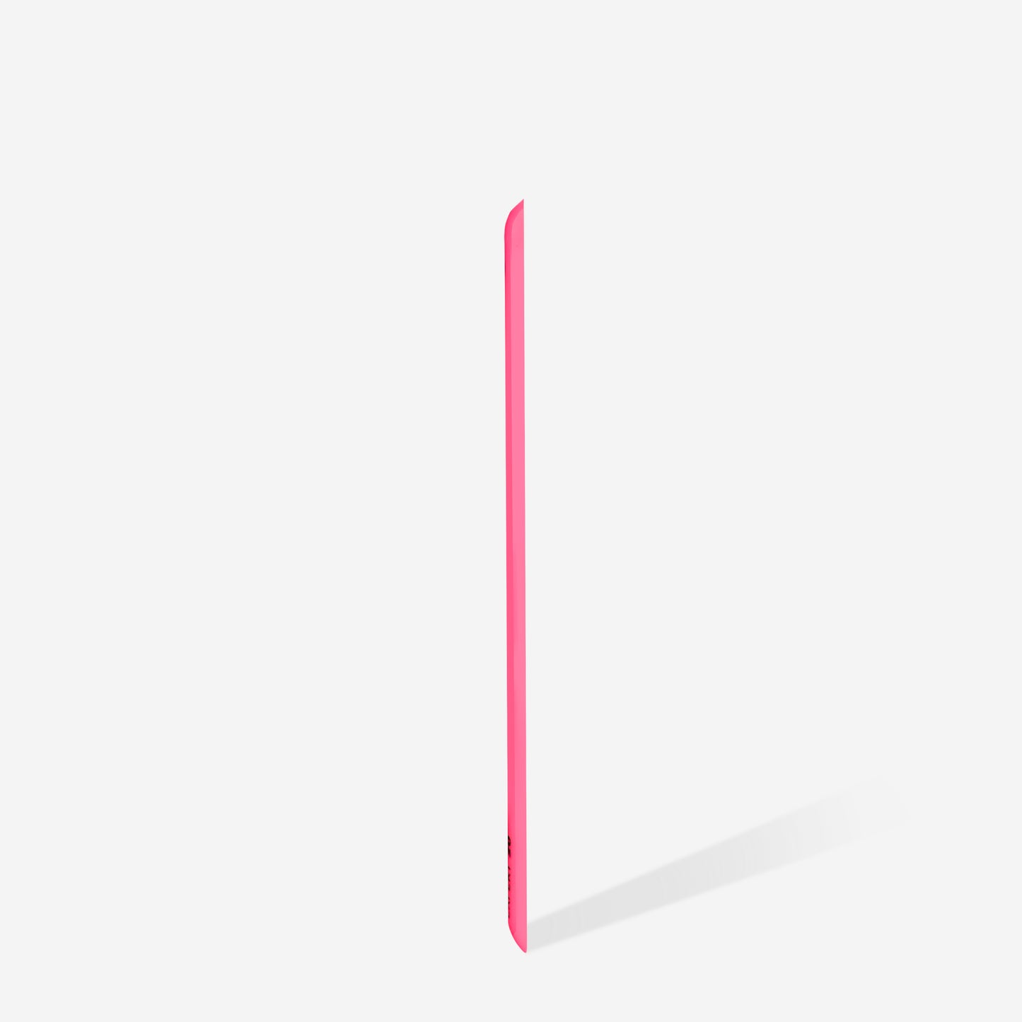 Beveled plastic nail file, straight (base) EXPERT 20 image 2
