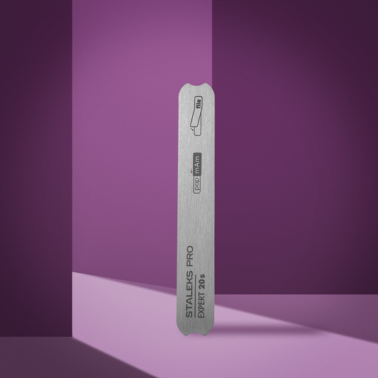 Nail file metal straight (base) EXPERT 20s (130 mm) image 0