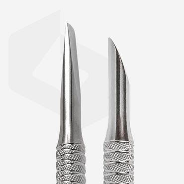 Manicure pusher EXPERT 90 TYPE 5 (slant pusher + straight pusher) image 1