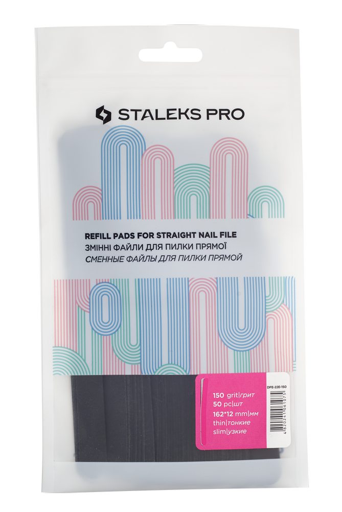 Replaceable abrasive kit for straight narrow file EXPERT 22E 150 grit (50 pcs) image 2