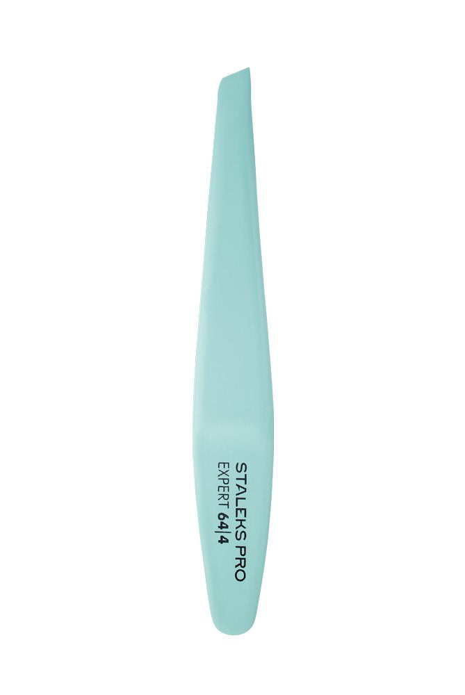 Eyebrow tweezers EXPERT 64 TYPE 4 (slant, blue) image 3