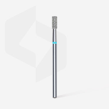 Diamond nail drill bit, "cylinder", blue, head diameter 2.5 mm/ working part 6 mm image 1