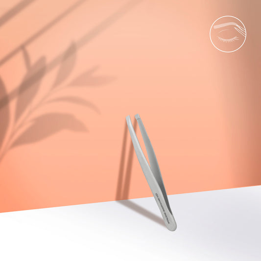 Eyebrow tweezers BEAUTY & CARE 10 TYPE 1 (wide straight) image 0