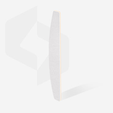 White disposable files for crescent nail file (soft base) Staleks Pro Expert 40, 150 grit (30 pcs) image 1
