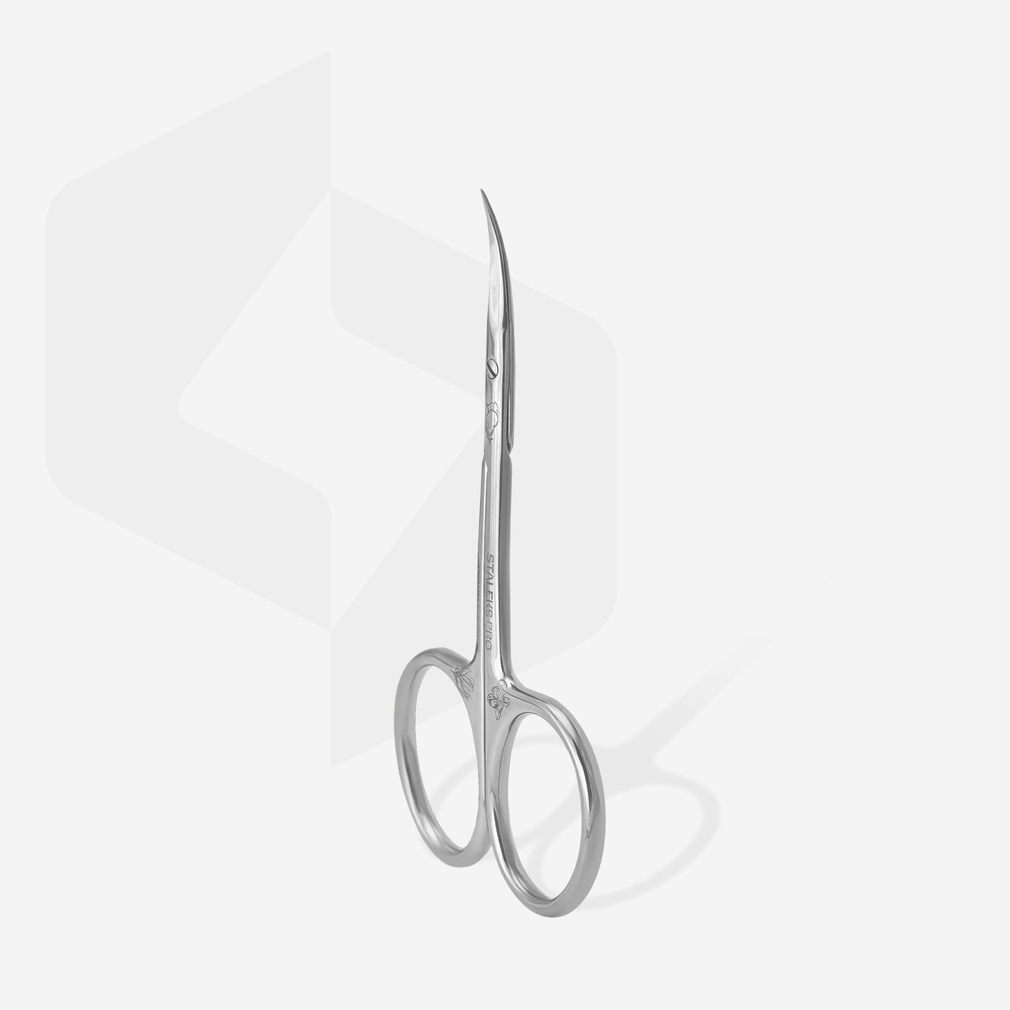 Professional cuticle scissors Staleks Pro Exclusive 20 Type 2 (Magnolia) image 2
