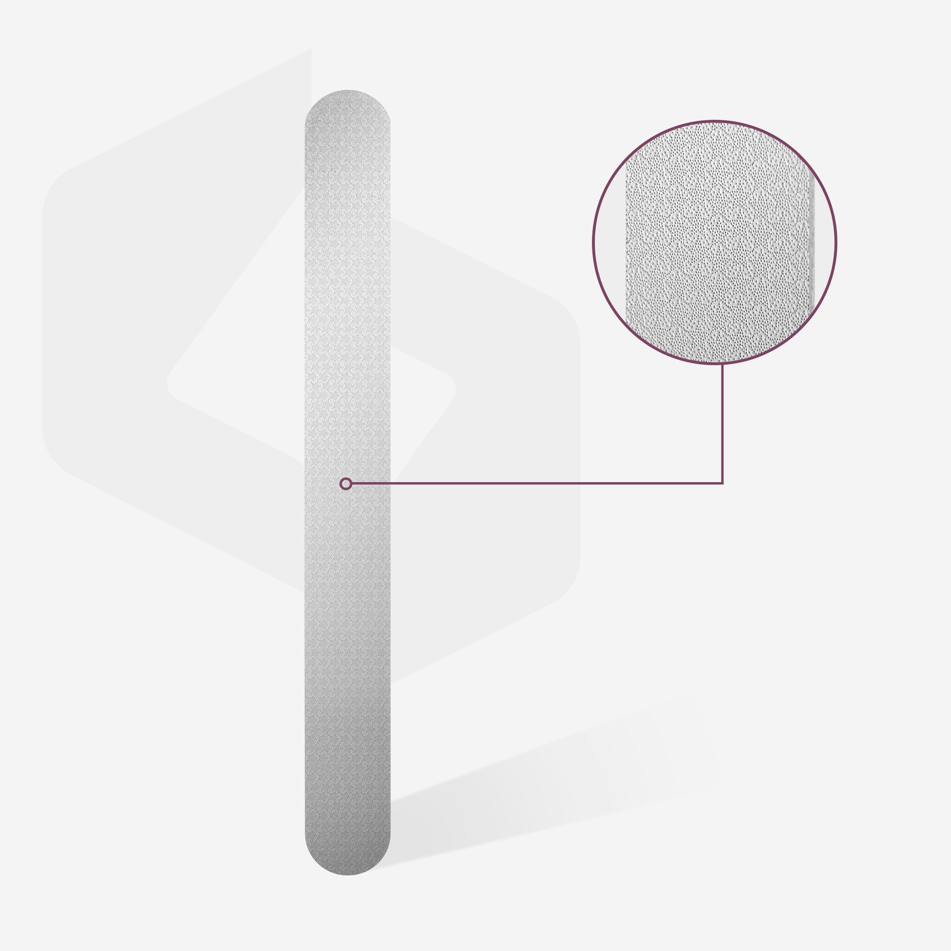Laser nail file EXPERT 10 165 mm (wide straight) image 1