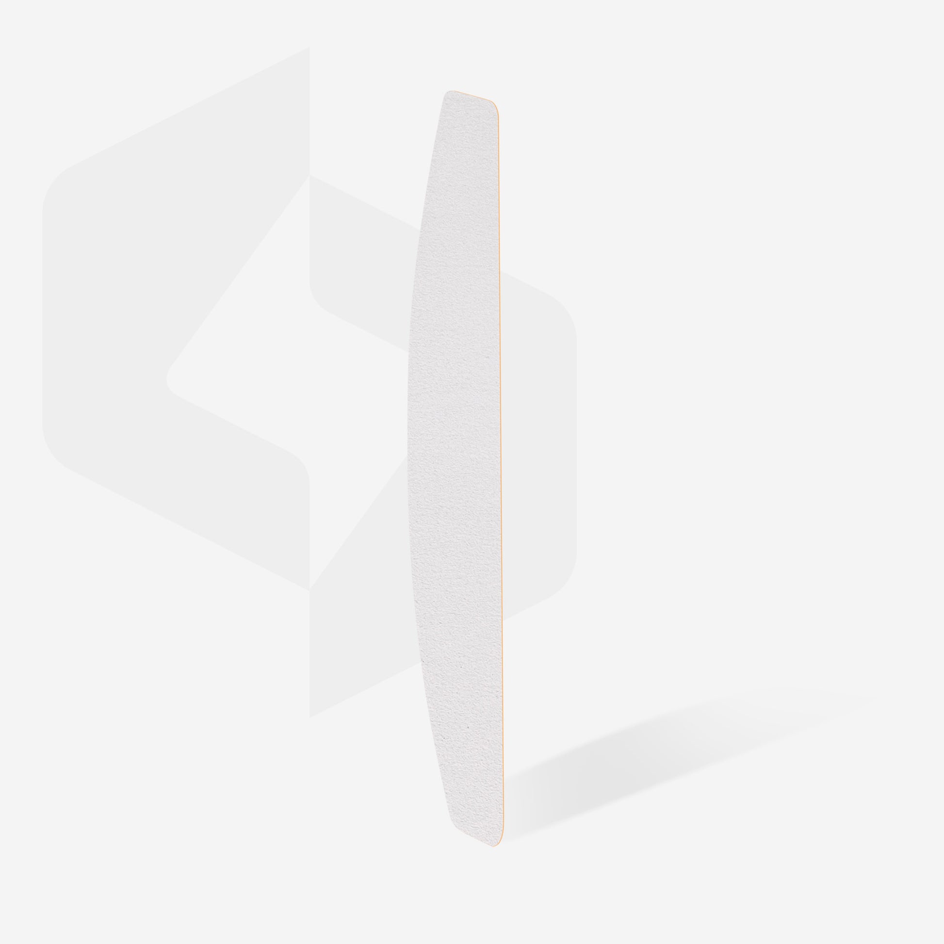 White disposable files for straight nail file Staleks Pro Expert 42, 180 grit (50 pcs) image 1