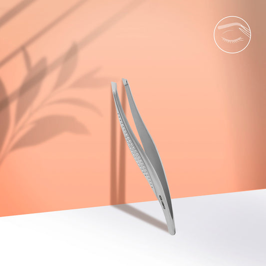 Eyebrow tweezers CLASSIC 12 TYPE 3 (wide slant) image 0