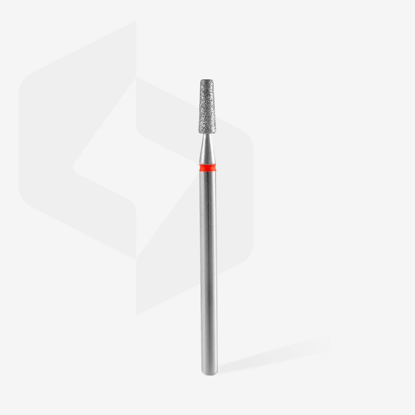 Diamond nail drill bit frustum red EXPERT head diameter 2,5 mm / working part 8 mm image 1
