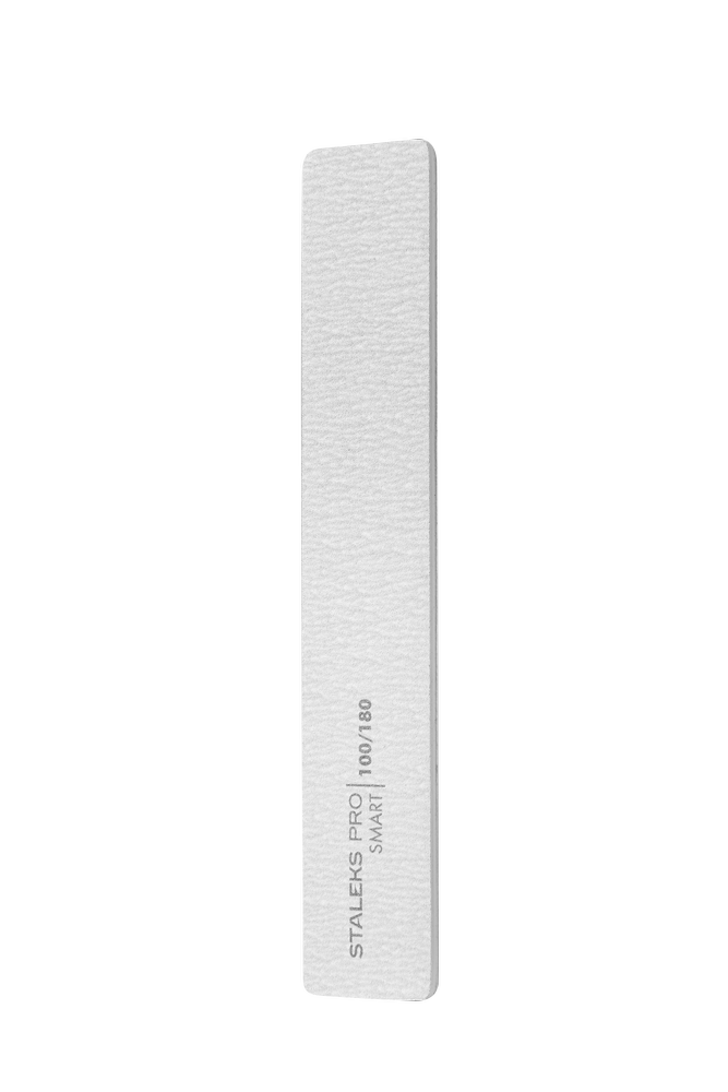 Mineral broad straight nail file SMART 100/180 grit, (5 pcs.), set image 0