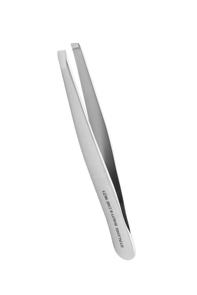 Eyebrow tweezers BEAUTY & CARE 10 TYPE 1 (wide straight) image 2