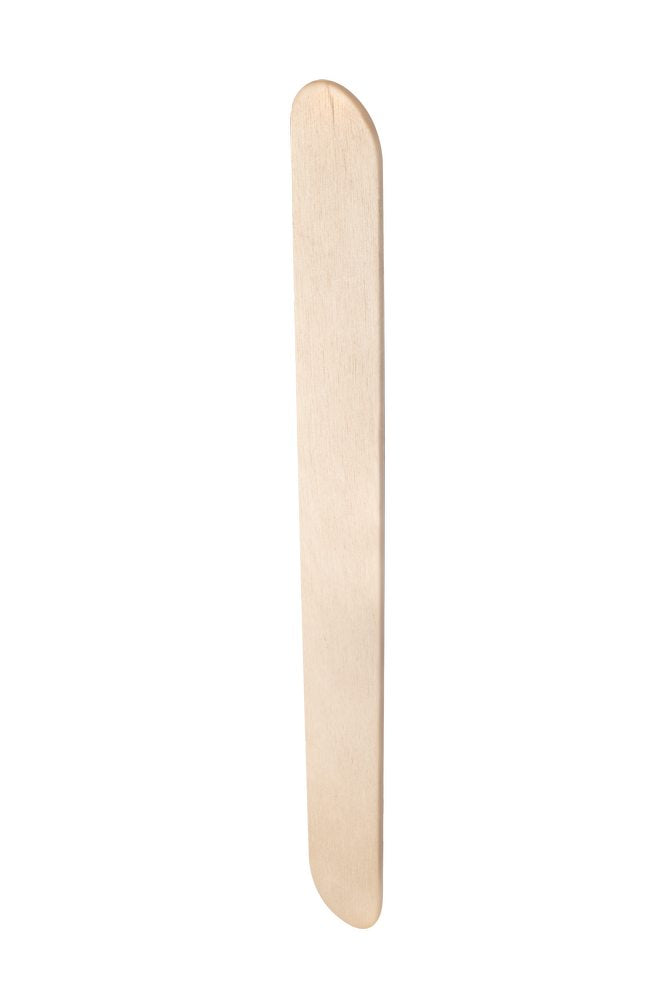 Disposable wooden nail file, straight (base) EXPERT 50 pieces. image 2