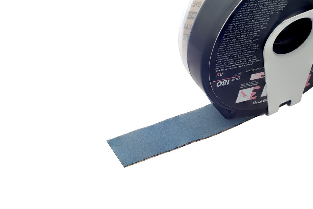 Nail file refill roll papmAm EXCLUSIVE in a plastic case STALEKS PRO 180 grit  (7meters) image 2