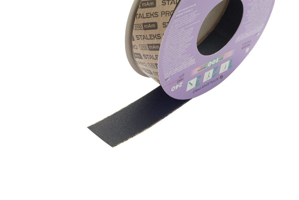 Refill roll for nail file papmAm (without plastic case) Bobbinail STALEKS PRO 240 grit  (7meters) image 2