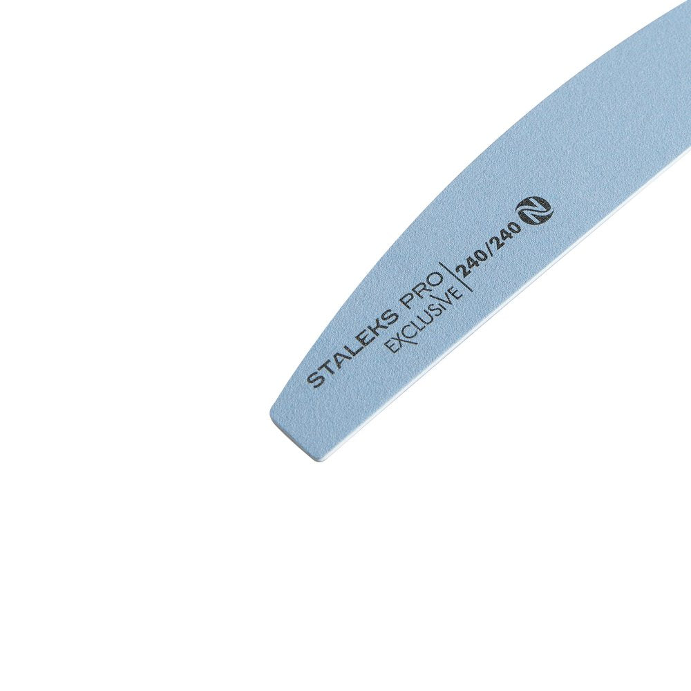 Mineral crescent nail file EXCLUSIVE without foam 240/240 grit image 2