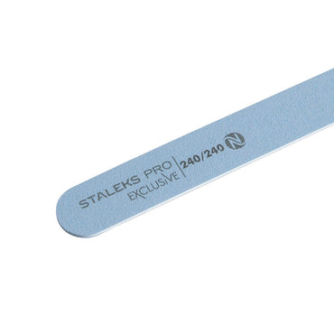 Mineral straight nail file EXCLUSIVE without foam 240/240 grit image 1