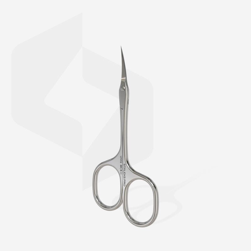 Professional cuticle scissors “Asymmetric” UNIQ 30 TYPE 4 image 2