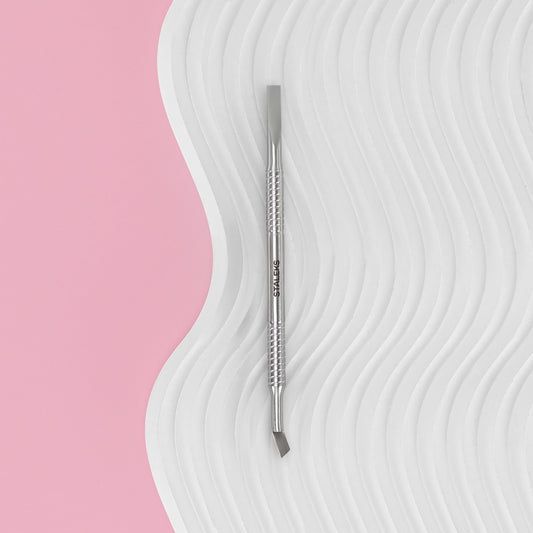 Cuticle pusher BEAUTY & CARE 40 TYPE 1 (rectangular pusher and blade) image 0