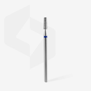 Diamond nail drill bit frustum blue EXPERT head diameter 2,5 mm / working part 8 mm image 1