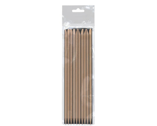 Orange stick STALEKS PRO for manicure, wooden 150 mm (10 pcs) image 0
