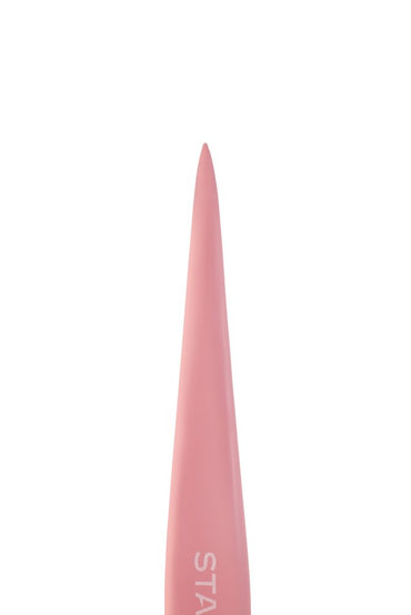 Eyebrow tweezers BEAUTY & CARE 11 TYPE 5 (point), pink colour image 1
