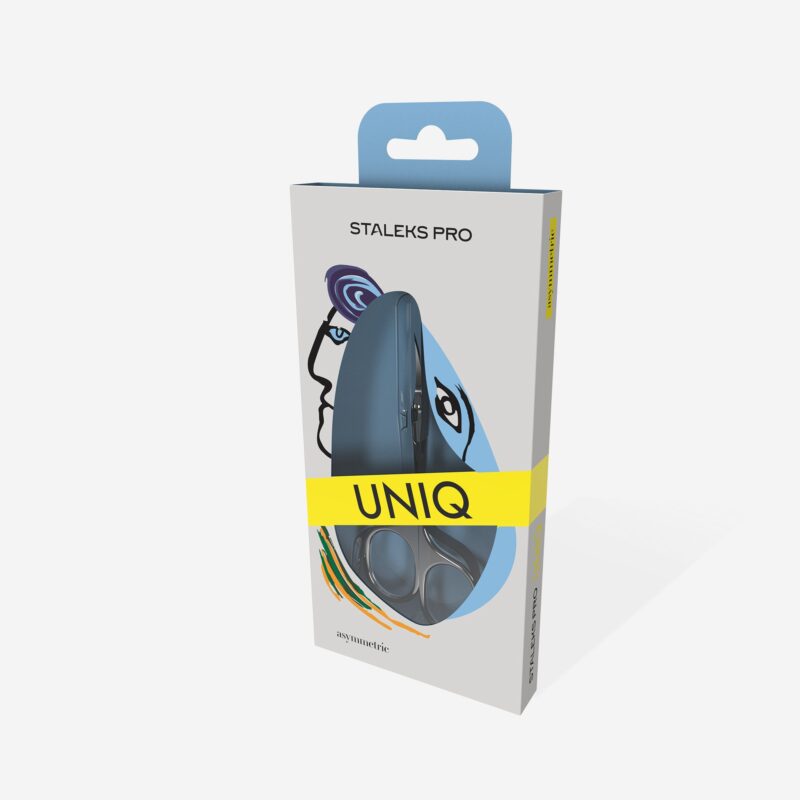 Professional cuticle scissors “Asymmetric” UNIQ 30 TYPE 4 image 4