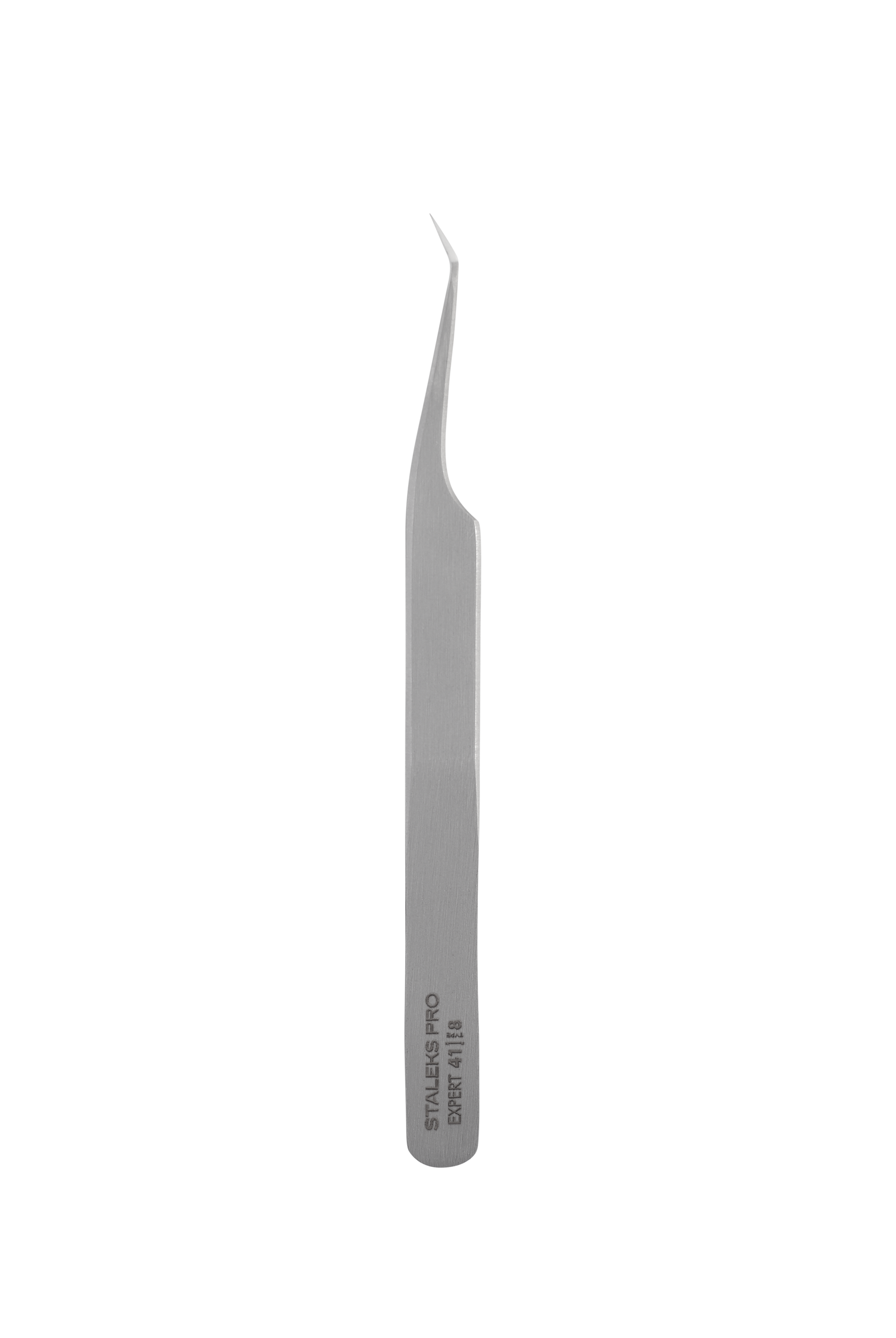 Professional eyelash tweezers EXPERT 41 TYPE 8 (Mini L,70') image 3