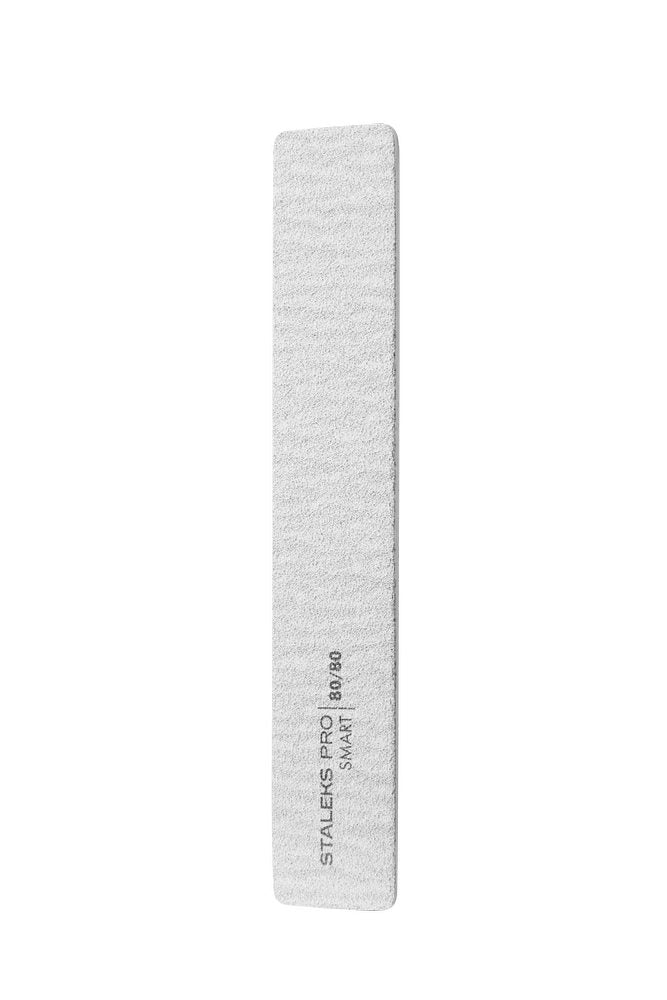 Mineral broad straight nail file SMART 80/80 grit, (5 pcs.), set image 1