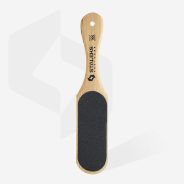 Wooden pedicure foot file BEAUTY & CARE 10 TYPE 1 (100/180) image 1