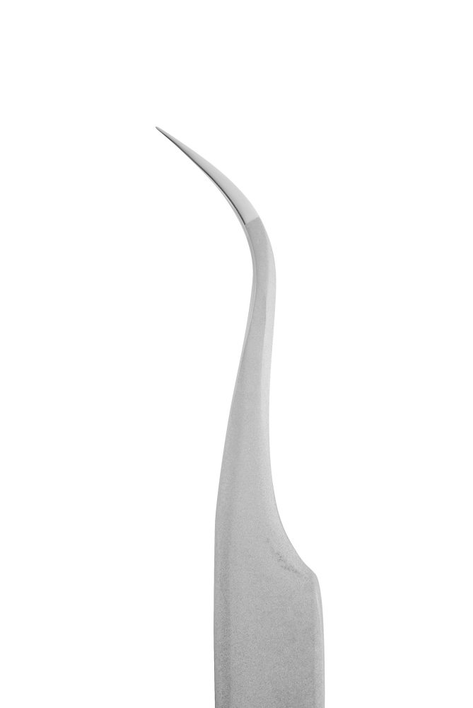 Professional eyelash tweezers EXPERT 41 TYPE 1 (curved) image 2