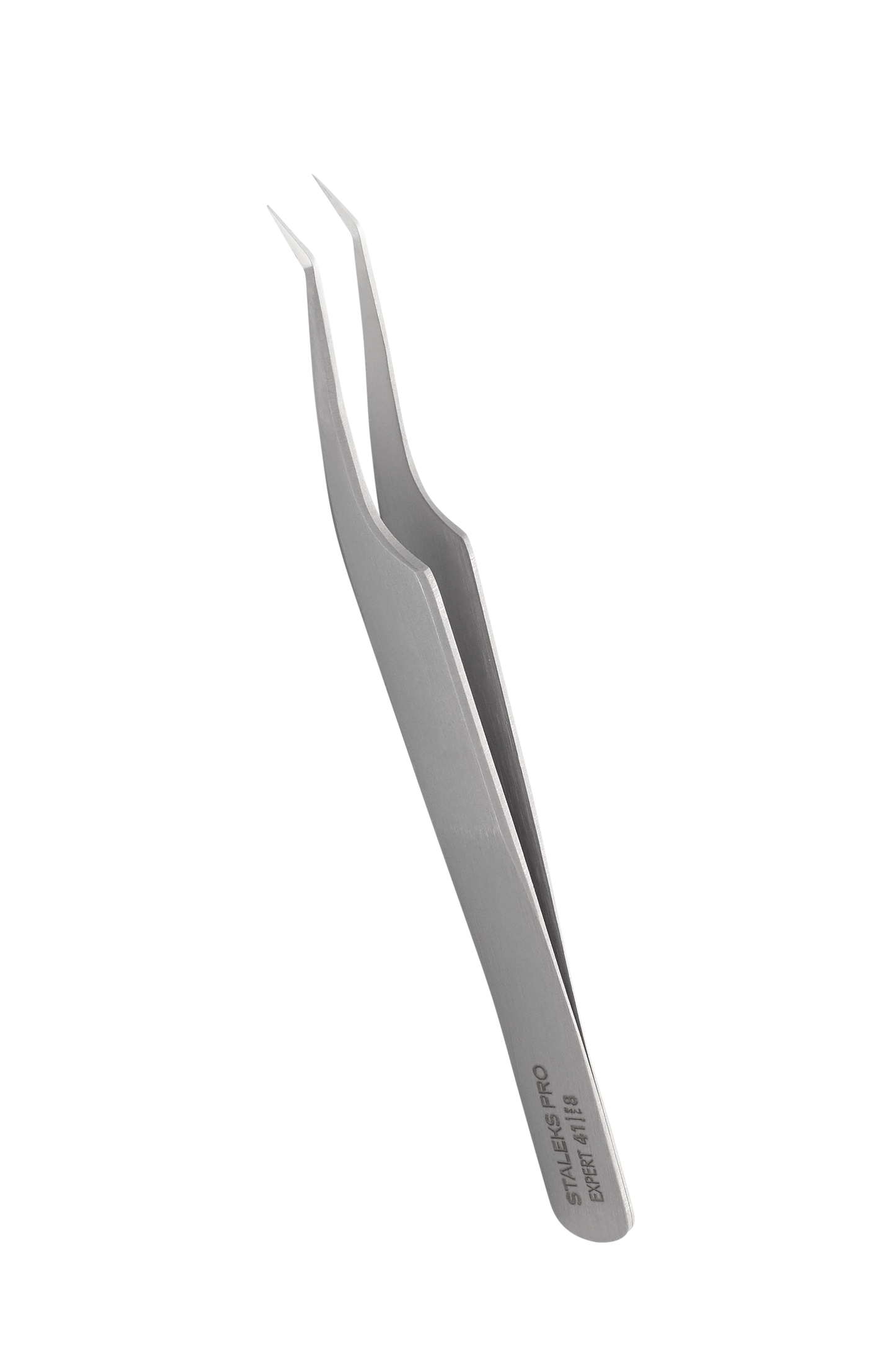 Professional eyelash tweezers EXPERT 41 TYPE 8 (Mini L,70') image 1