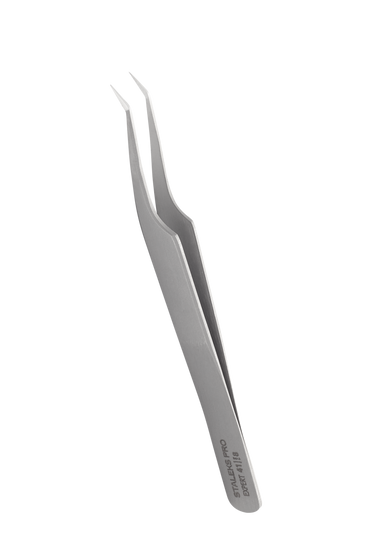 Professional eyelash tweezers EXPERT 41 TYPE 8 (Mini L,70') image 1