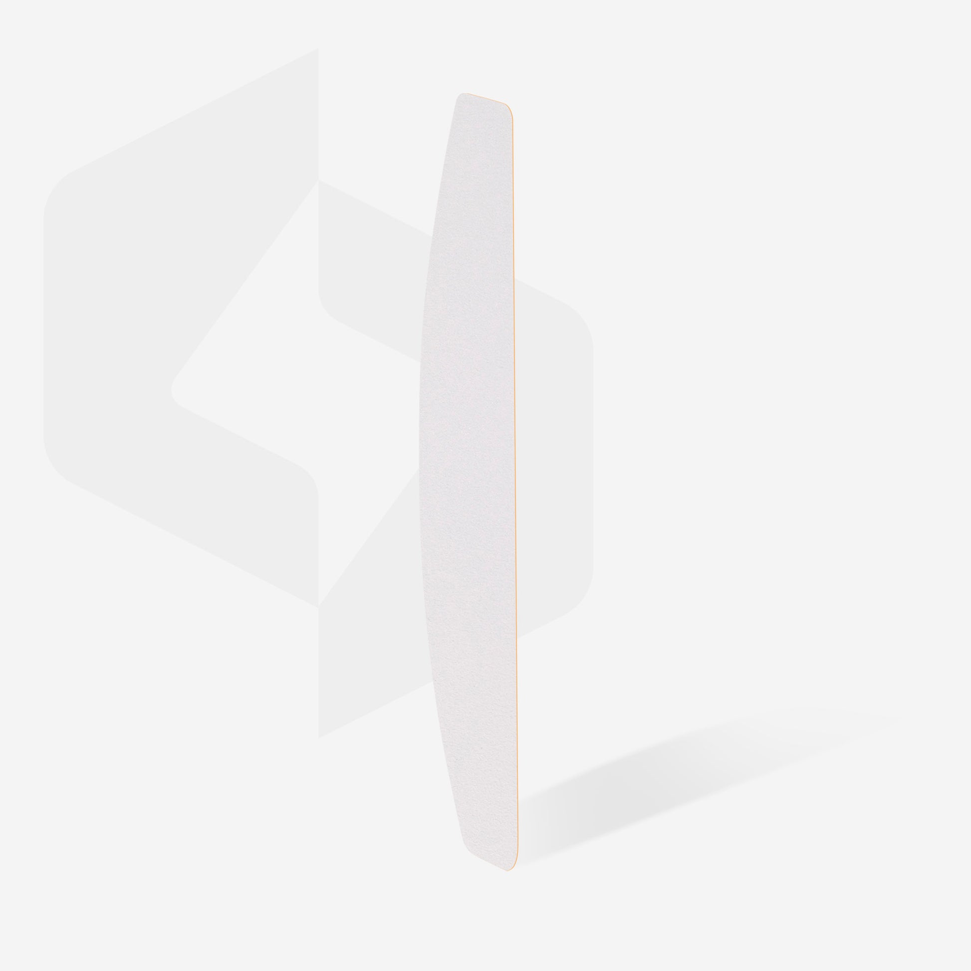 White disposable files for straight nail file Staleks Pro Expert 42, 240 grit (50 pcs) image 1
