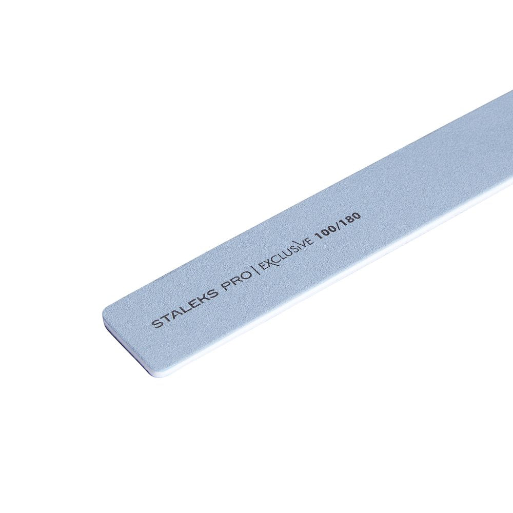 Mineral broad straight nail file EXCLUSIVE 100/180 grit image 2