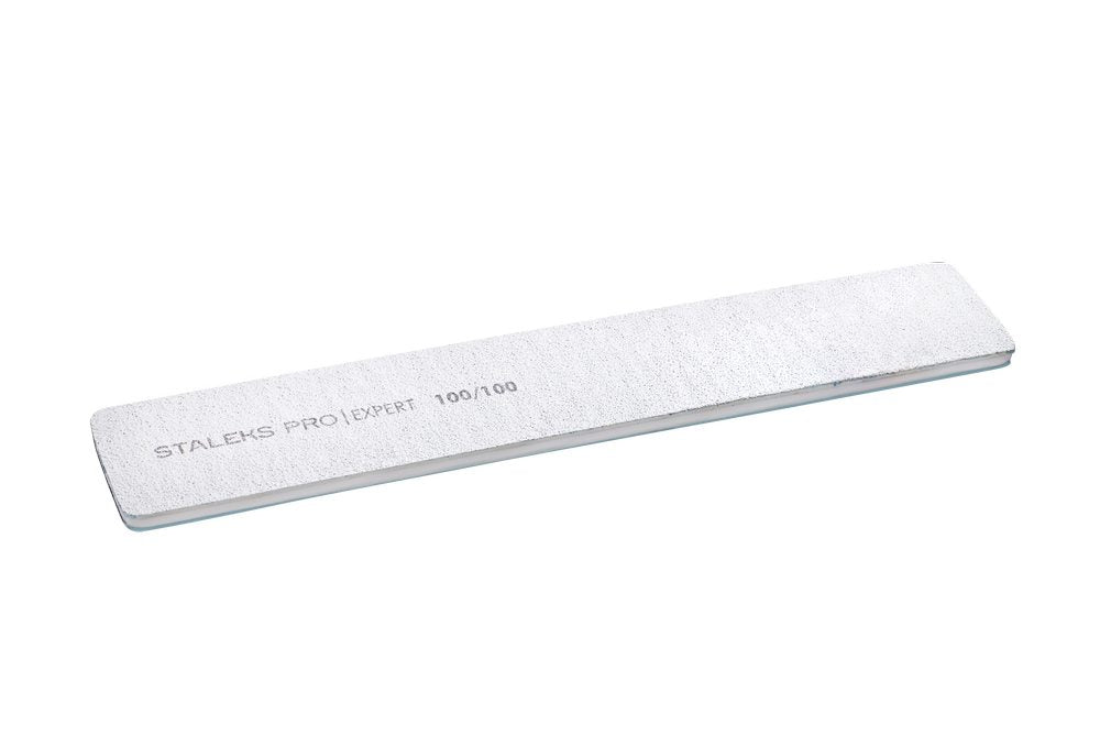 Mineral broad straight nail file EXPERT 100/100 grit image 1