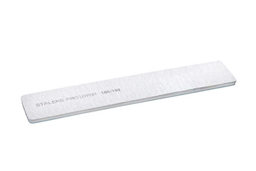Mineral broad straight nail file EXPERT 100/100 grit image 1