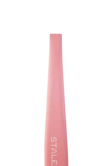 Eyebrow tweezers BEAUTY & CARE 11 TYPE 1 (wide straight), pink colour image 1