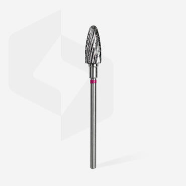 Carbide nail drill bit, “corn” purple, head diameter 6 mm / working part 14 mm image 1