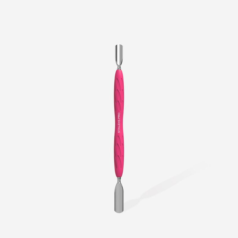 Manicure pusher with silicone handle “Gummy” UNIQ 10 TYPE 1 (wide rounded pusher + narrow rounded pusher) image 2