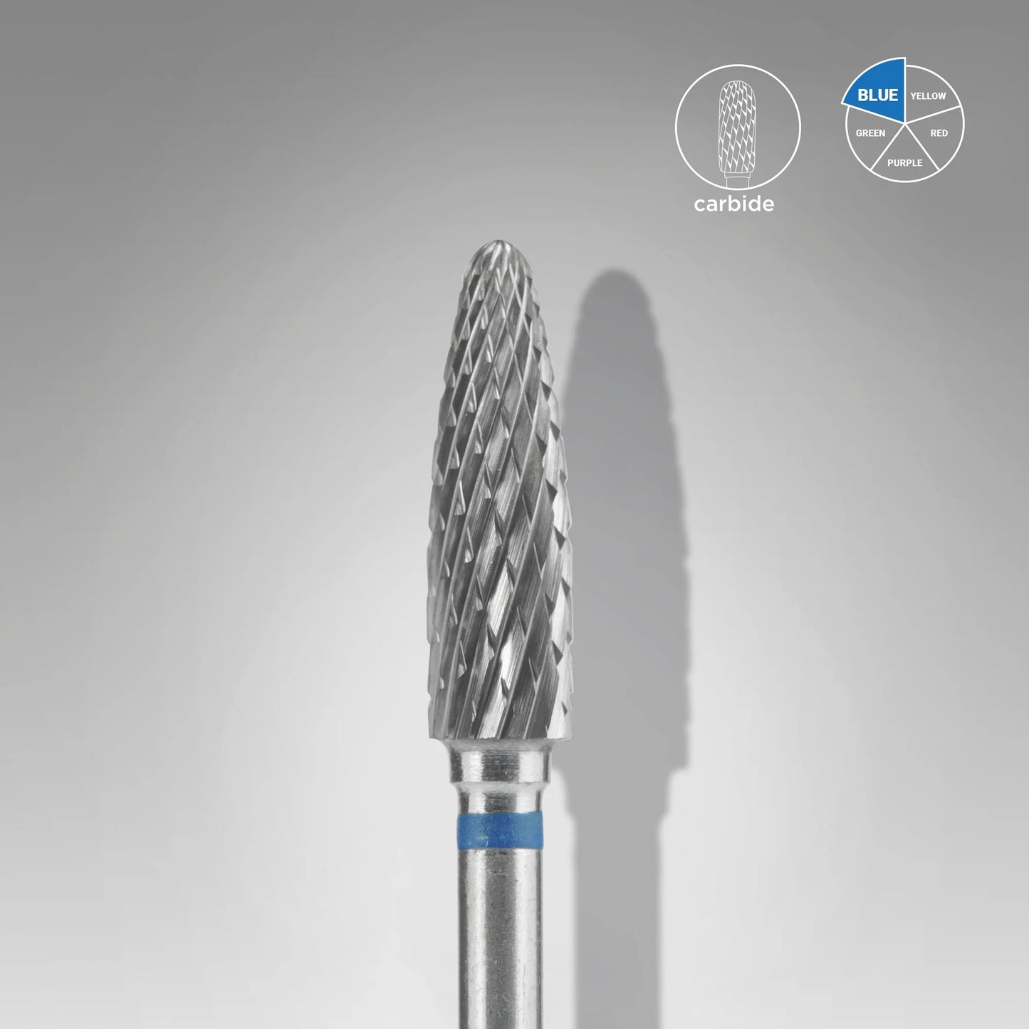 Carbide Nail Drill Bit Corn Blue EXPERT Head Diameter 4 Mm / Working Part 14 Mm image 0