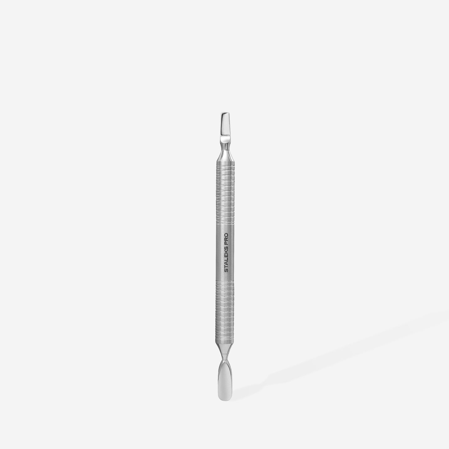Hollow manicure pusher EXPERT 100 TYPE 5 (rounded pusher + straight blade) image 2