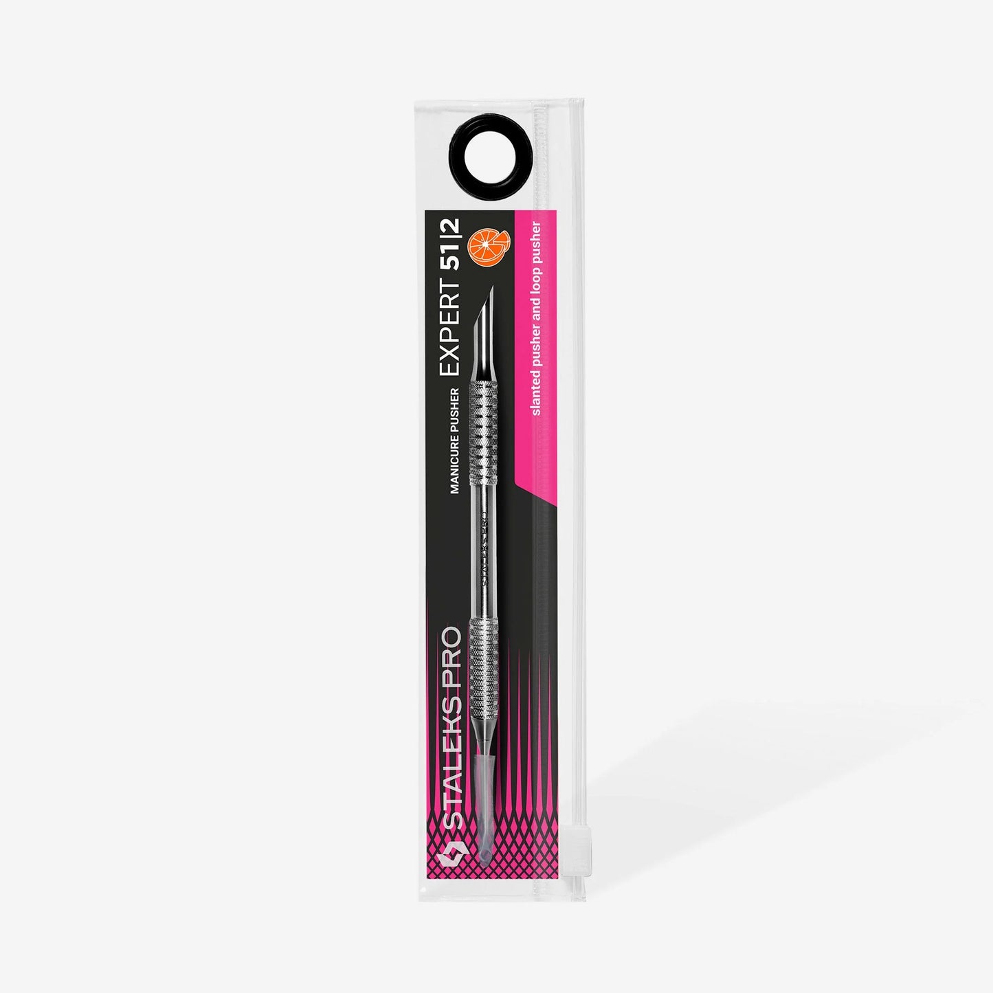 Manicure pusher EXPERT 51 TYPE 2 (beveled and loop pusher) image 3