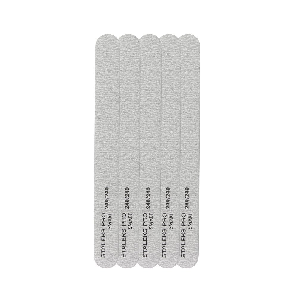 Set mineral straight nail file SMART 240/240 grit, (5 pc.) image 0