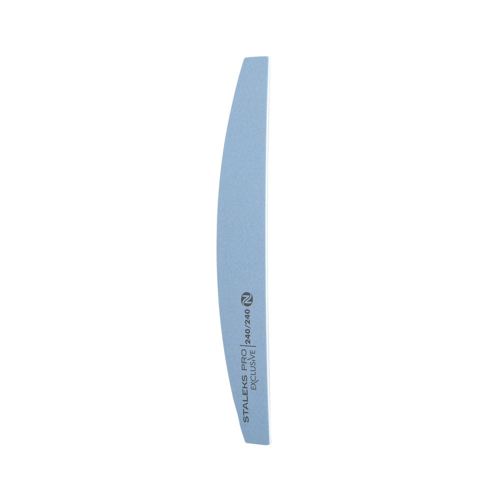 Mineral crescent nail file EXCLUSIVE without foam 240/240 grit image 1